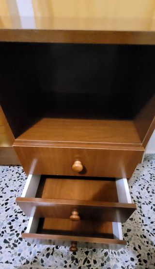 Mesa escritorio madera 3 cajones