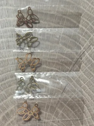 Dijes acero inoxidable para pulseras