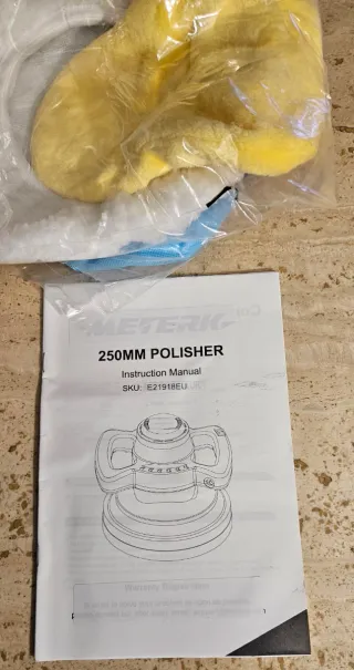 Pulidora 250MM POLISHER con accesorios