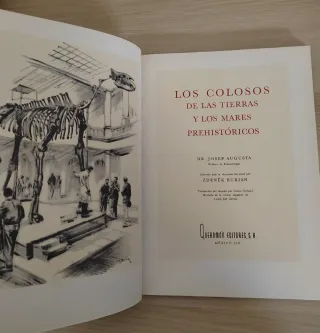 Collezione Libri Dinosauri J. Augusta Z. Burian