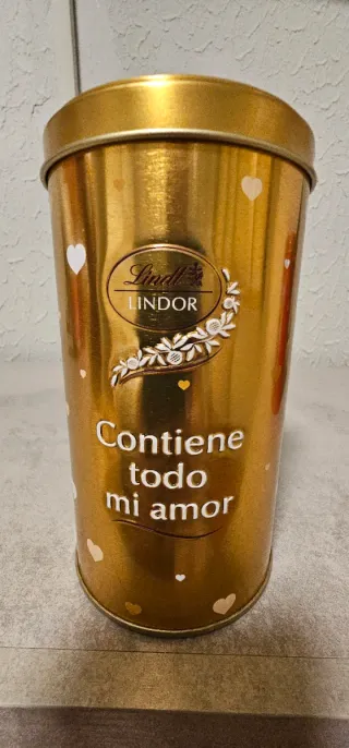 Lata de coleccionista Lindt Chocolat