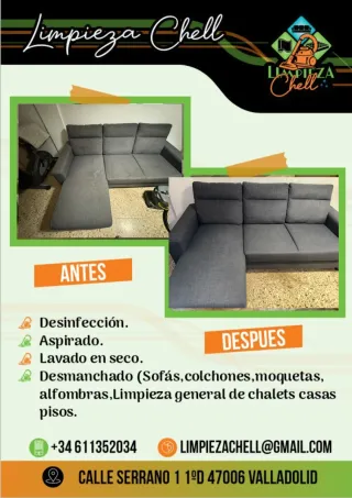 Limpieza de tapiceria