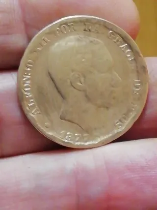 Moneda Alfonso XIII 1877
