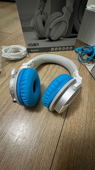Auriculares Pioneer DJ HDJ-CUE1 BT-W Blancos/azul