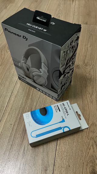 Auriculares Pioneer DJ HDJ-CUE1 BT-W Blancos/azul