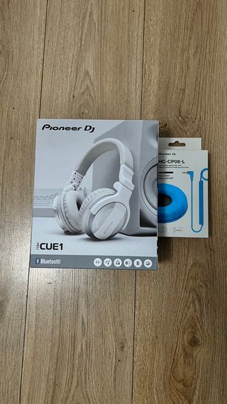 Auriculares Pioneer DJ HDJ-CUE1 BT-W Blancos/azul