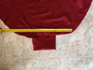 Jersey Zara Rojo Cuello Alto Talla M