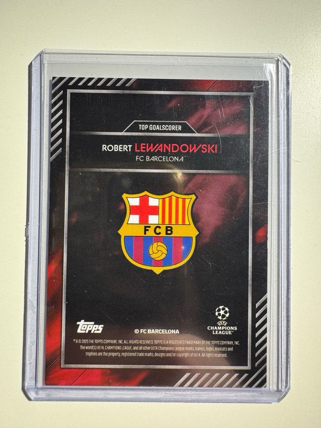 Robert Lewandowski 05/10 Topps Knockout
