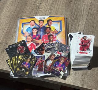 Lote 316 cartas Topps Match Attax Extra 25/26