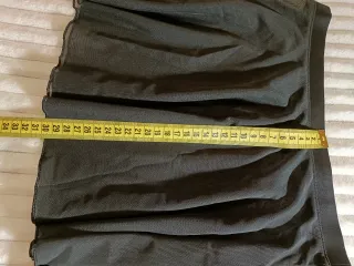 Falda ballet negra ensayo