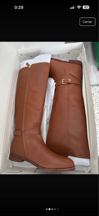Botas Ralph Lauren Marrones Nuevas