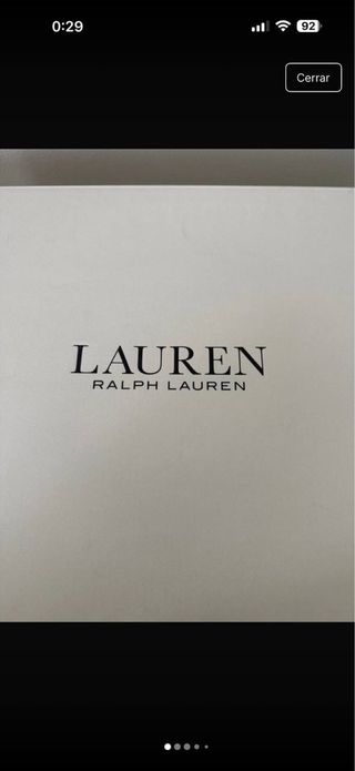 Botas Ralph Lauren Marrones Nuevas