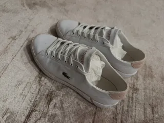 Zapatillas Lacoste Blancas y Rosas