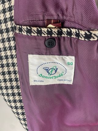 Giacca Blazer vintage lana pied de poule Italy