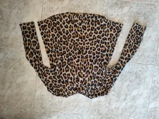 Camiseta leopardo talla S