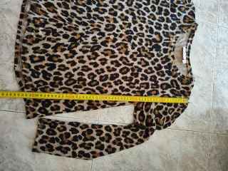 Camiseta leopardo talla S