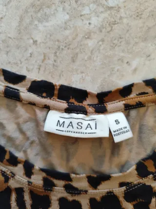 Camiseta leopardo talla S