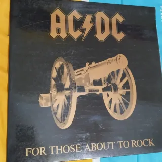 AC/DC - For Those About To Rock Vinilo ESP