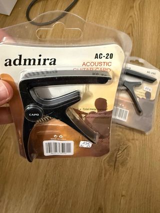 Lote capotrastes-cejillas para guitarra