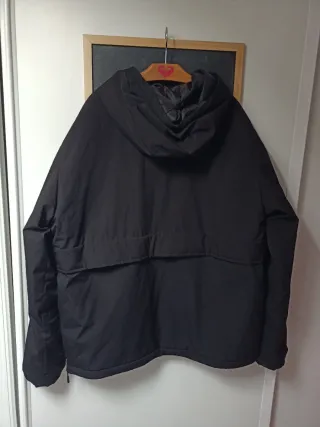 Abrigo Anorak Negro