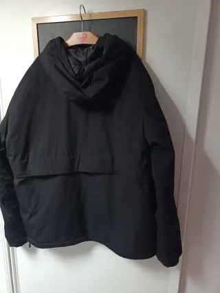 Abrigo Anorak Negro