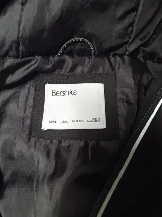 Abrigo Anorak Negro