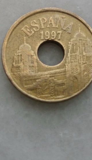 Moneda 25 PTAS Melilla 1497-1997