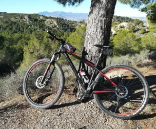 Bicicleta Montaña FOCUS 29'' Negra/Roja.