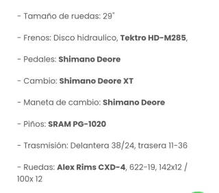 Bicicleta Montaña FOCUS 29'' Negra/Roja.