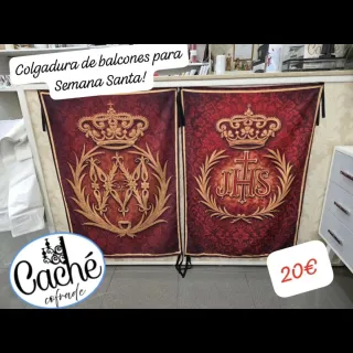 Colgaduras de tela para balcones