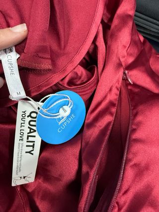 Vestido de fiesta rojo