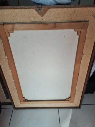 Quadro natura morta fiori e frutta