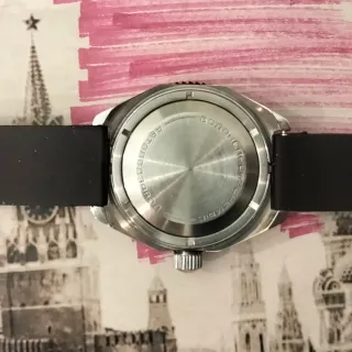 Orologio Vostok Komandirsky Tank Amphibia 17 rubin