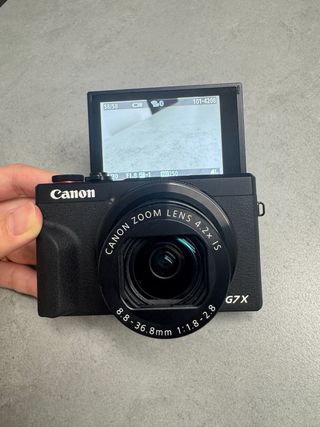 Canon G7X Mark III Cámara Digital Negra