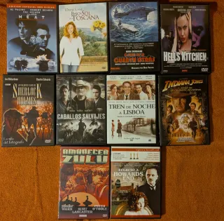 Pack DVDs Varios Géneros y Idiomas