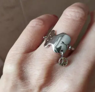 Anillo Tous Oso con Paz
