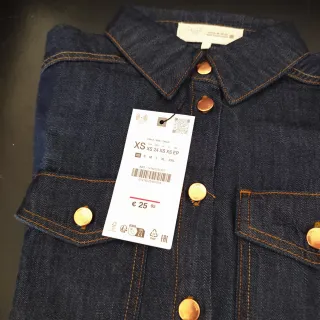 Camisa vaquera Zara