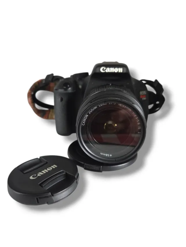 Cámara Canon EOS Rebel T3i EF-S 18-55mm