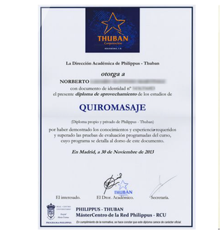 40€ Masajista Titulado Centro Profesional Terapias