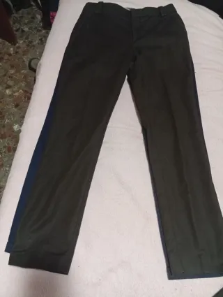 Pantalones marrones y grises talla 36.prec todo