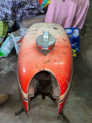 Depósito Kawasaki H1 Mack III Vermelho