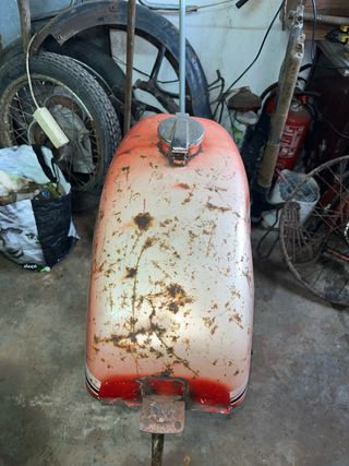 Depósito Kawasaki H1 Mack III Vermelho