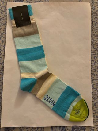 CALZE NUOVE DA UOMO FIRMATE ORIGINALI”PAUL SMITH”M