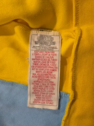 Chaqueta Nike Retro Track Jacket Azul y Amarillo