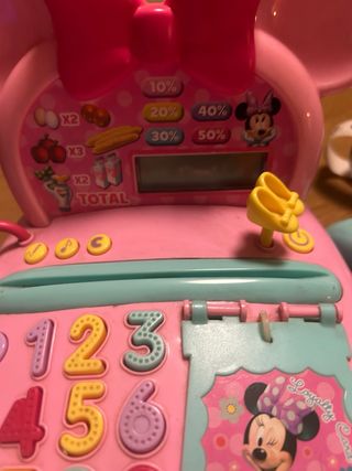 Caja Registradora Minnie Mouse Juguete