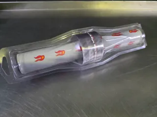 Puños Scooter TNT con Diseño de Llamas