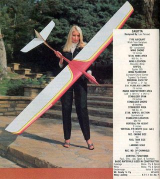 PLANOS EN PAPEL (3) DE AVION SAGITTA 900