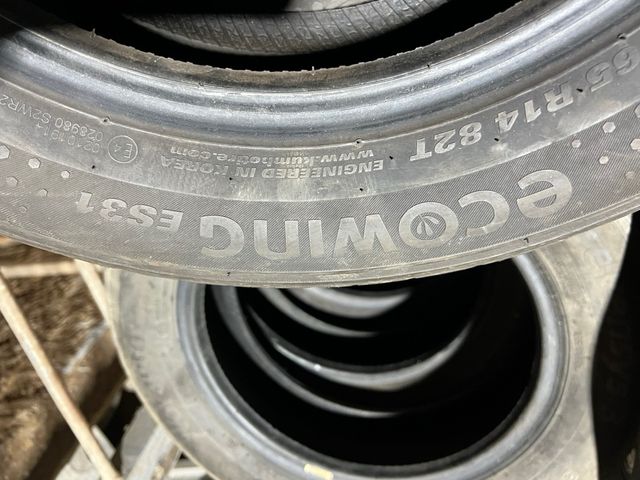 2 neumáticos kumho ecowin 175/65R14 82T DOT 0424