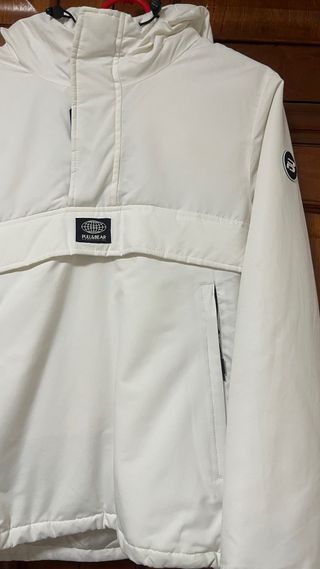 Chaquetón Pull and Bear Blanca