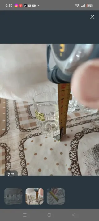 4 Bicchieri Chupito Arcoroc